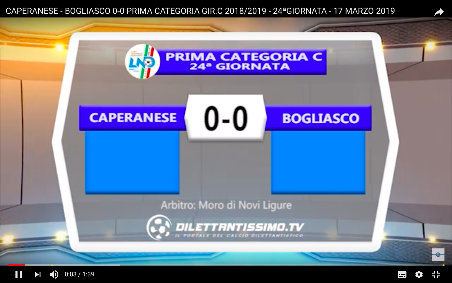 VIDEO – CAPERANESE-BOGLIASCO 0-0: il servizio e le interviste