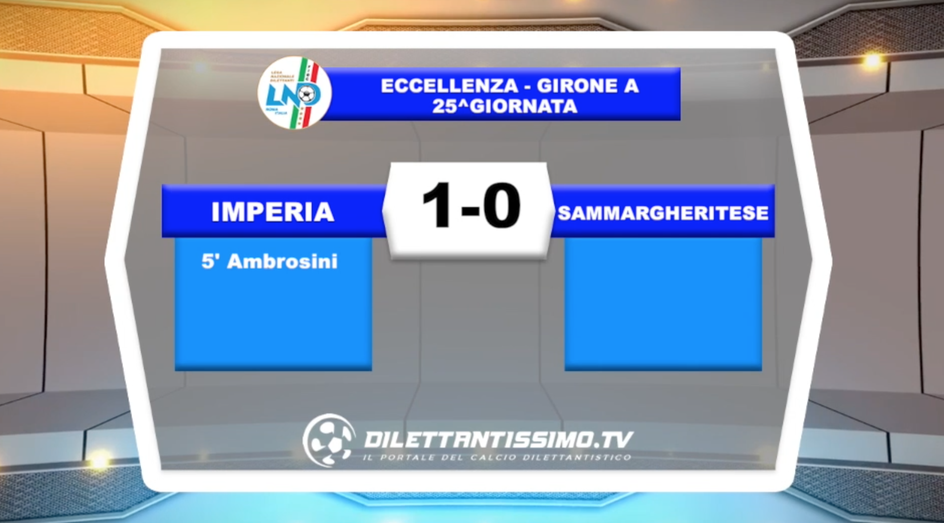 VIDEO – IMPERIA-SAMMARGHERITESE 1-0: il servizio e le interviste