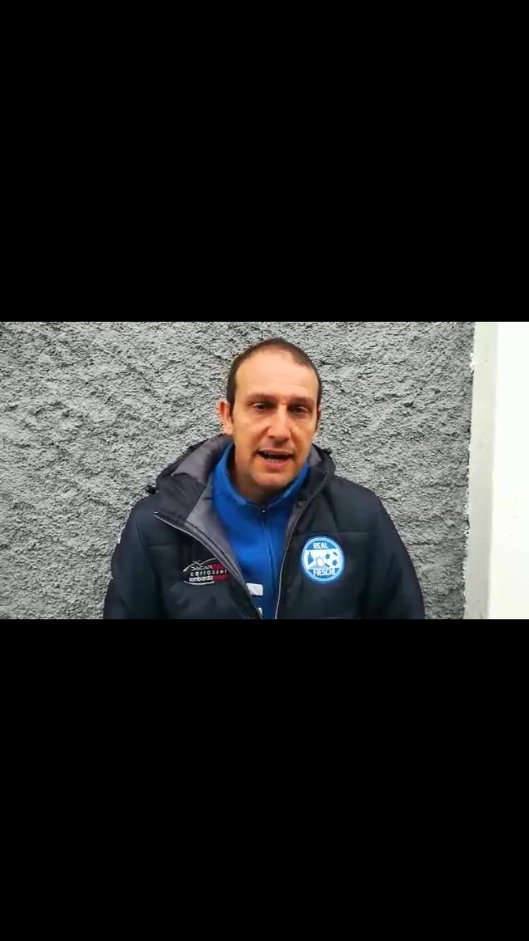 Intervista post partita Mister Paglia Real Fieschi