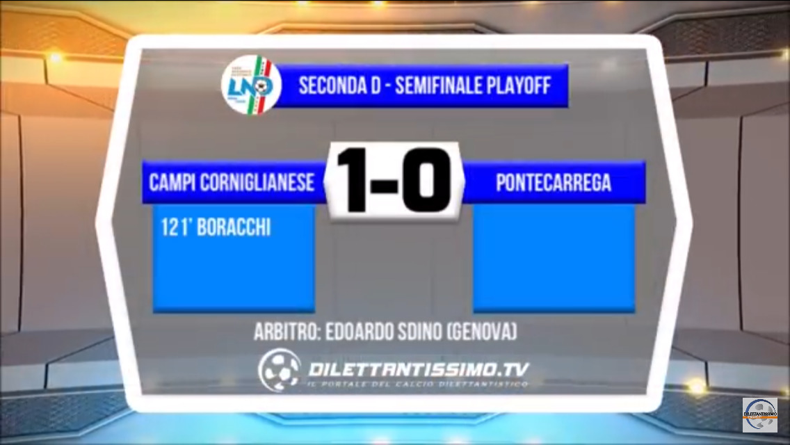 VIDEO PLAY OFF: CAMPI – PONTECARREGA 1-0 Highlights + Interviste