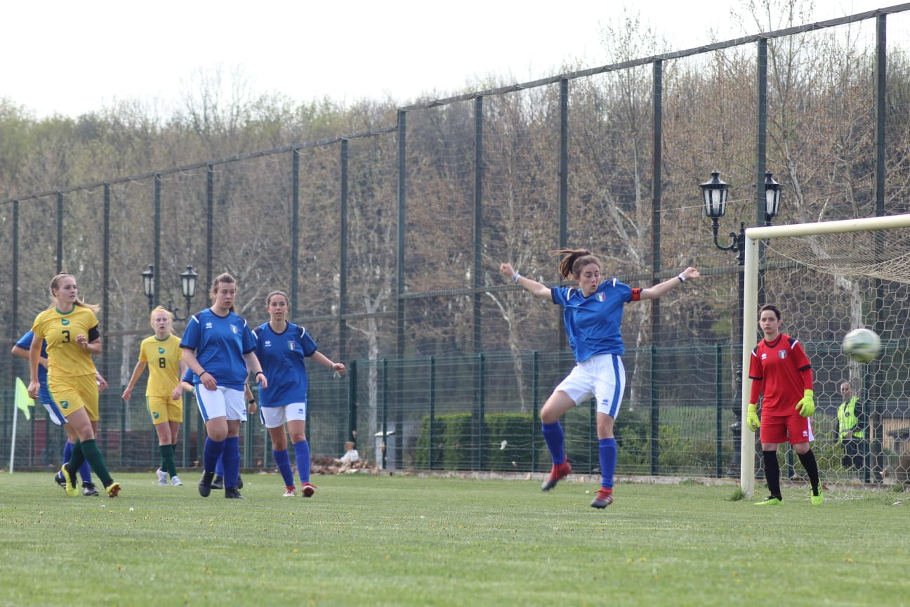 Femminile: ITALIA – CROAZIA 5-0