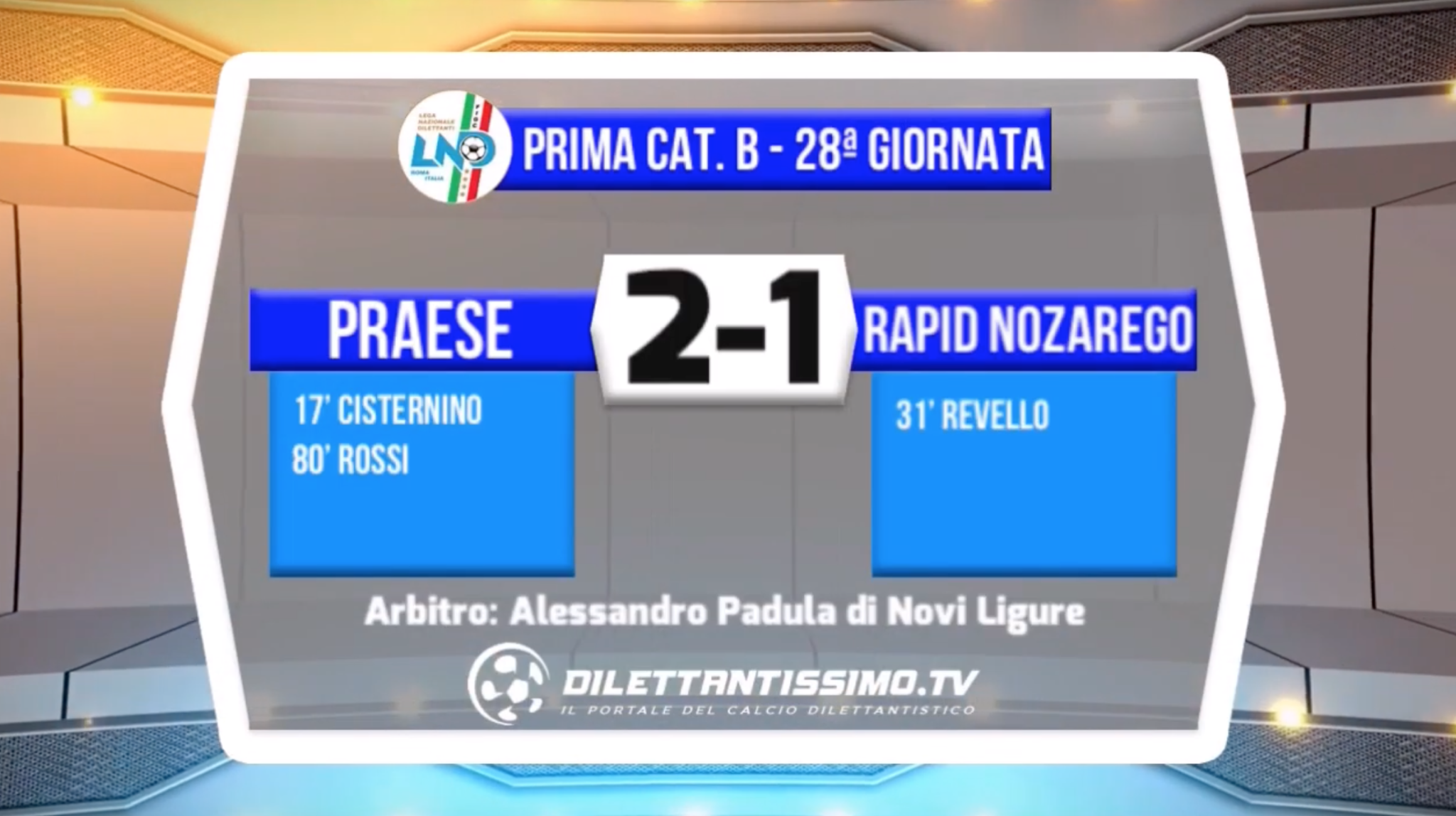 VIDEO – Praese-Rapid Nozarego 2-1: il servizio del match, le immagini della festa della Praese e le interviste