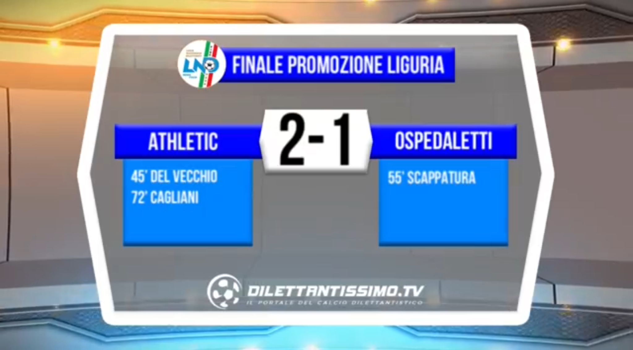 VIDEO: ATHLETIC – OSPEDALETTI 2-1. HIGHLIGHTS