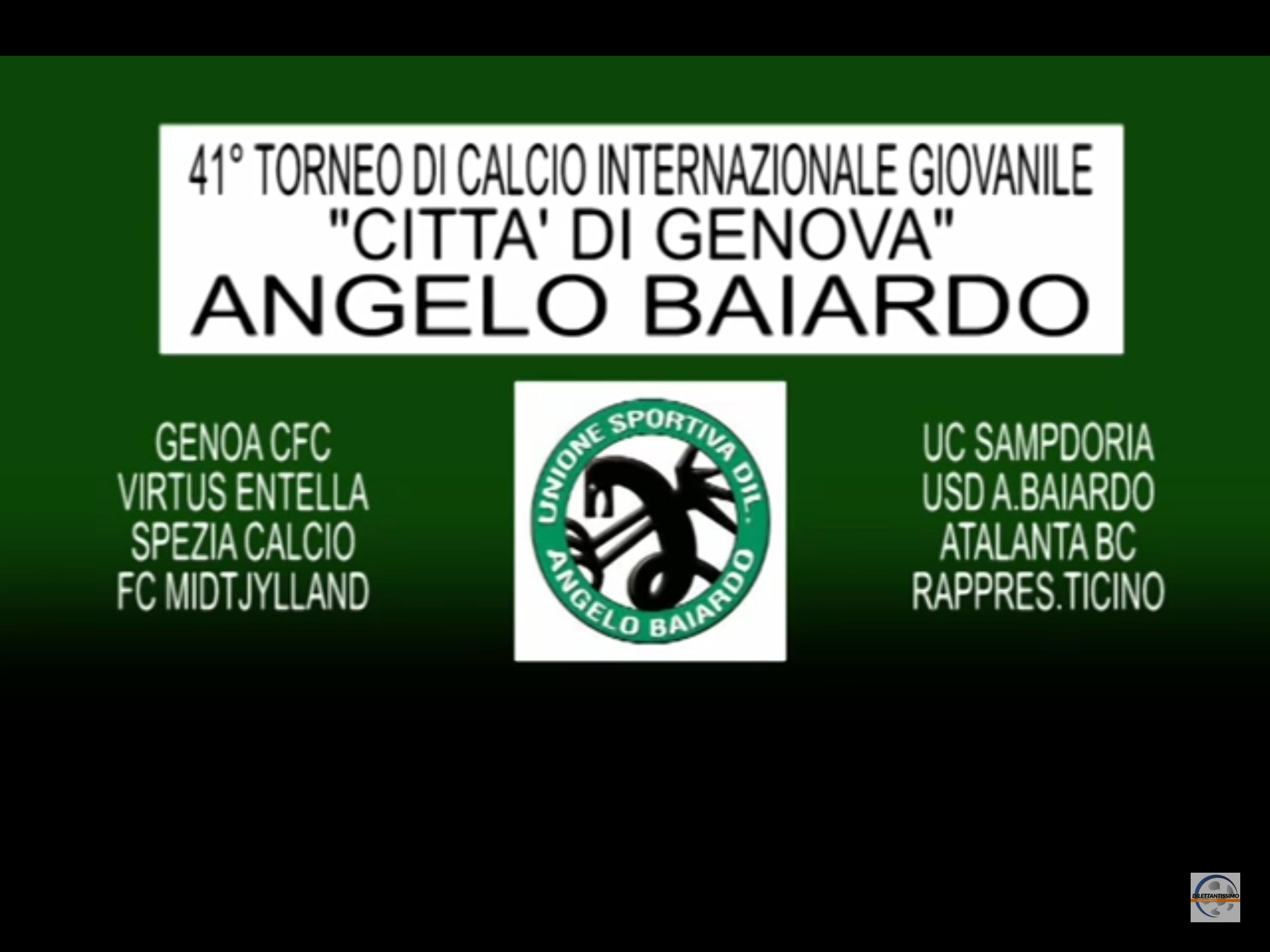 BAIARDO: TORNEO INTERNAZIONALE 41^ EDIZIONE