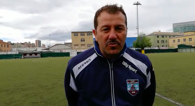 Intervista post partita Mister Pecoraro Via Dell’Acciaio