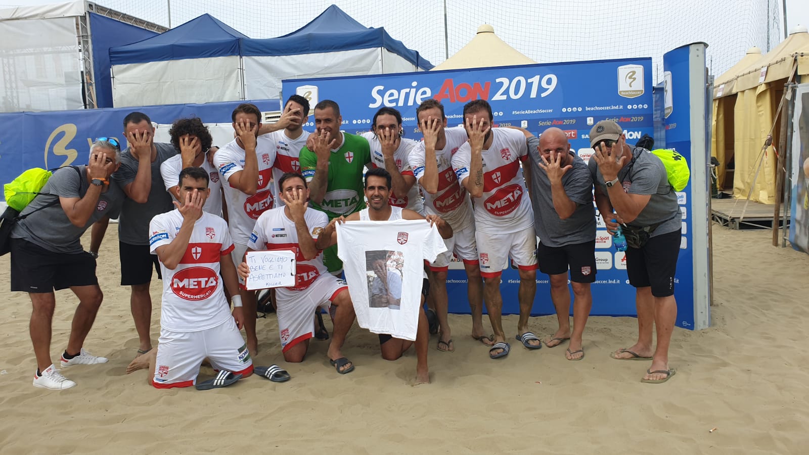 La Genova Beach Soccer si riscatta subito: 5-3 al Licata e una dedica tutta speciale