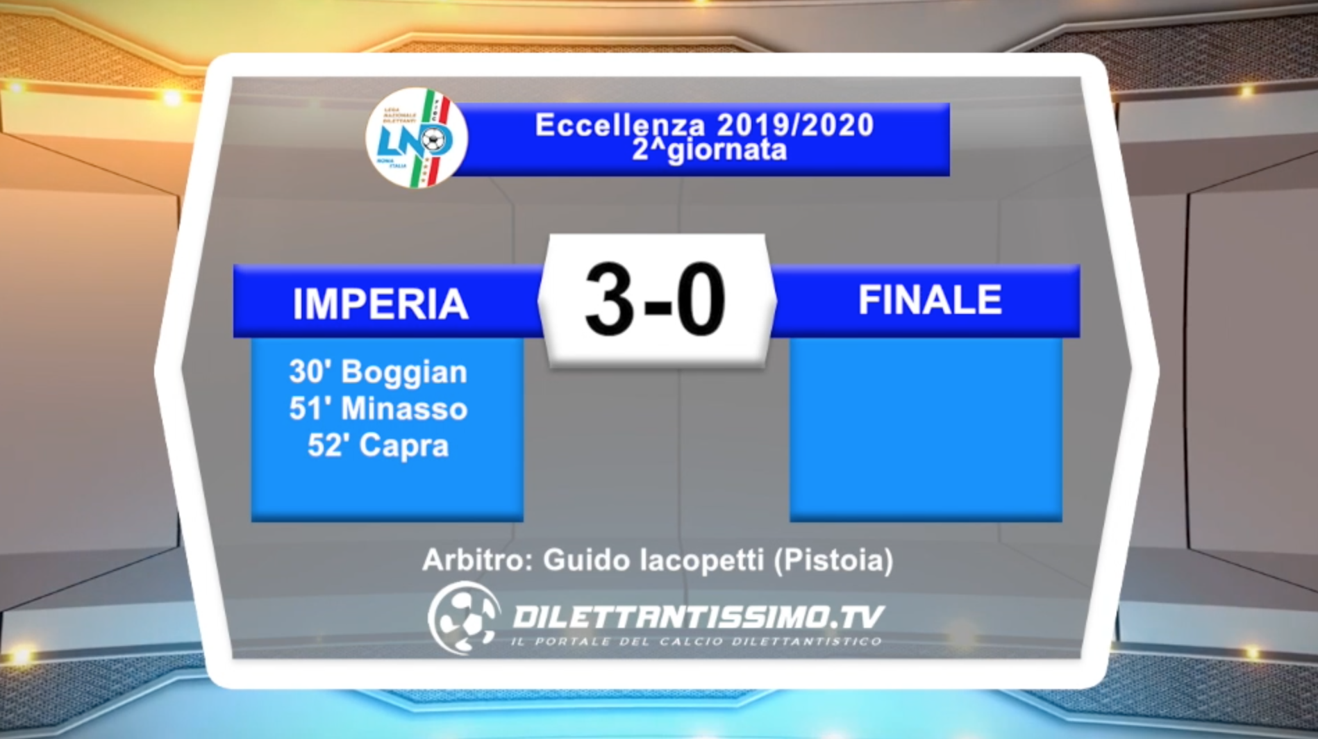 video – IMPERIA-FINALE 3-0: highlights e interviste