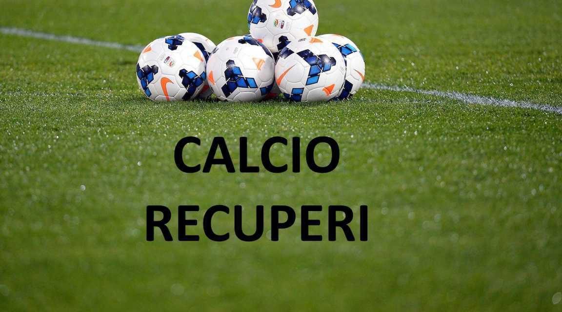 DISPOSIZIONI RECUPERI GARE RINVIATE/NON DISPUTATE NEL FINE SETTIMANA DEL 23 E 24 NOVEMBRE 2019