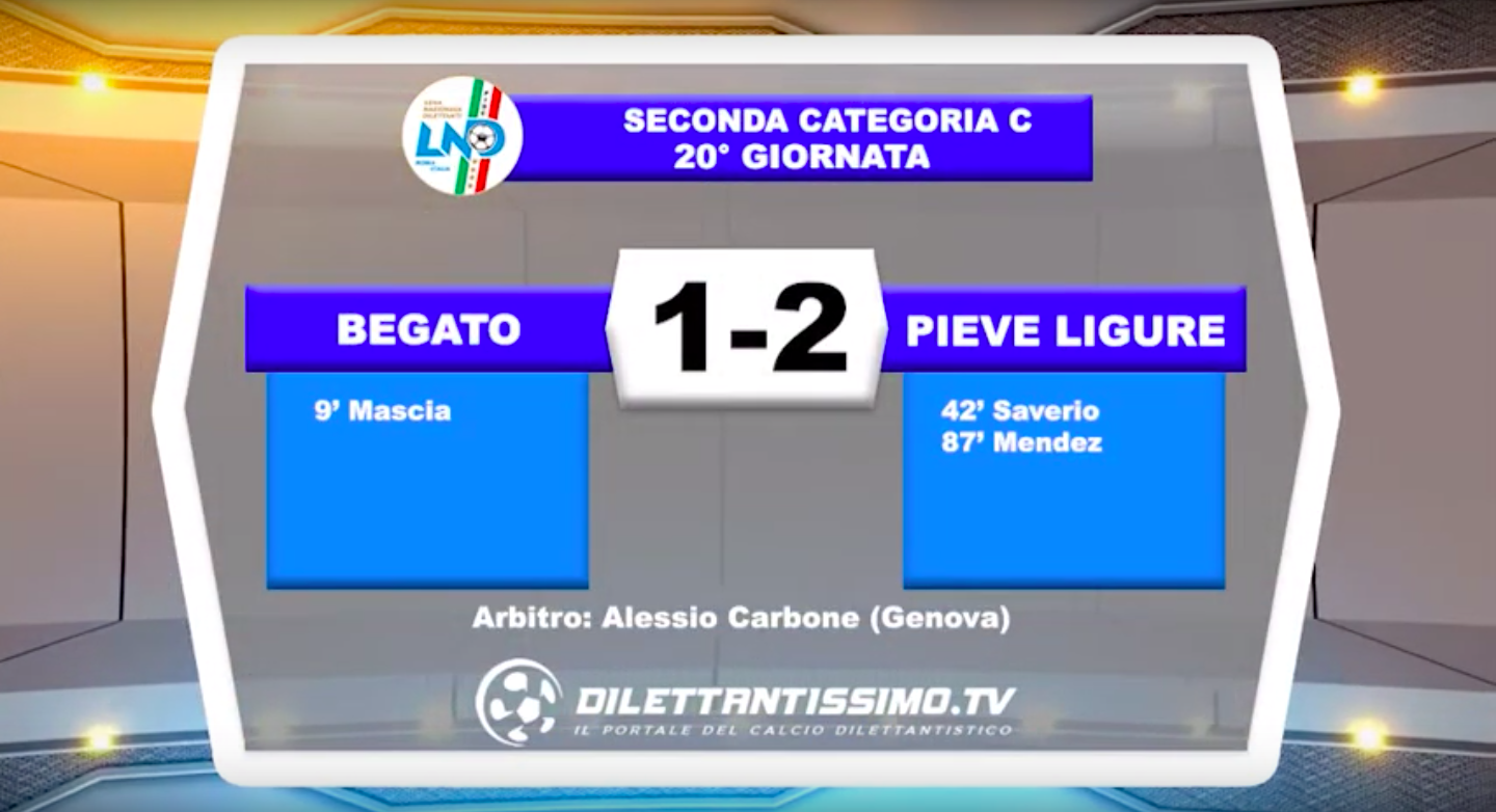 BEGATO – PIEVE: HIGHLIGHTS DELLA PARTITA