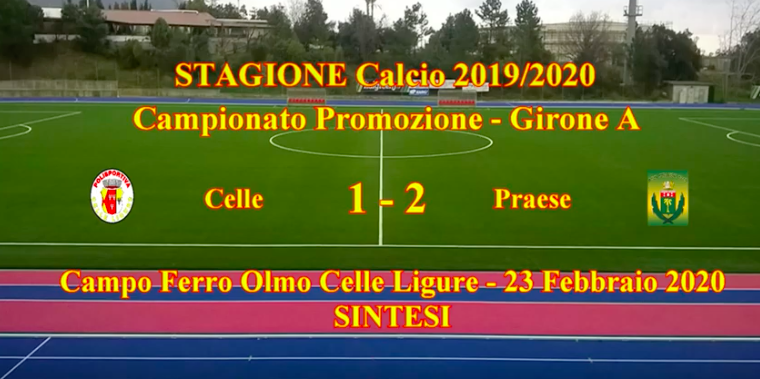 CELLE LIGURE – PRAESE: HIGHLIGHTS DELLA PARTITA