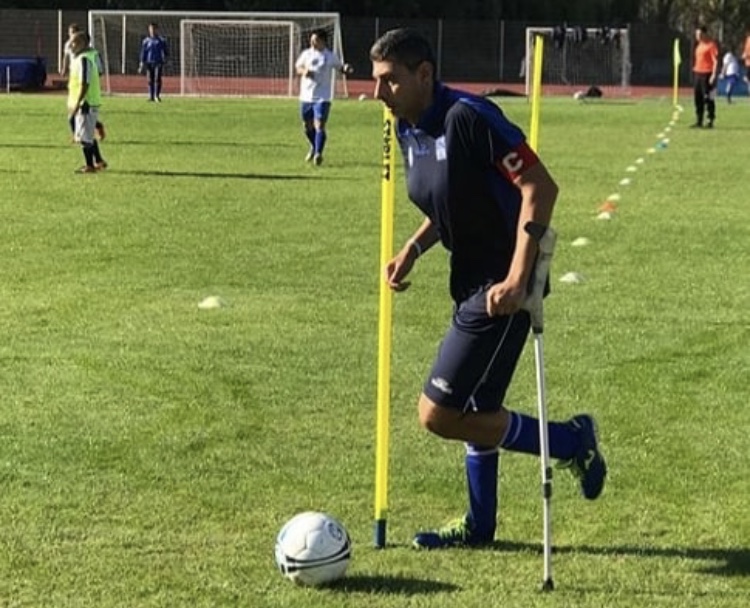 Danilo Civardi vicino alla Levante C!