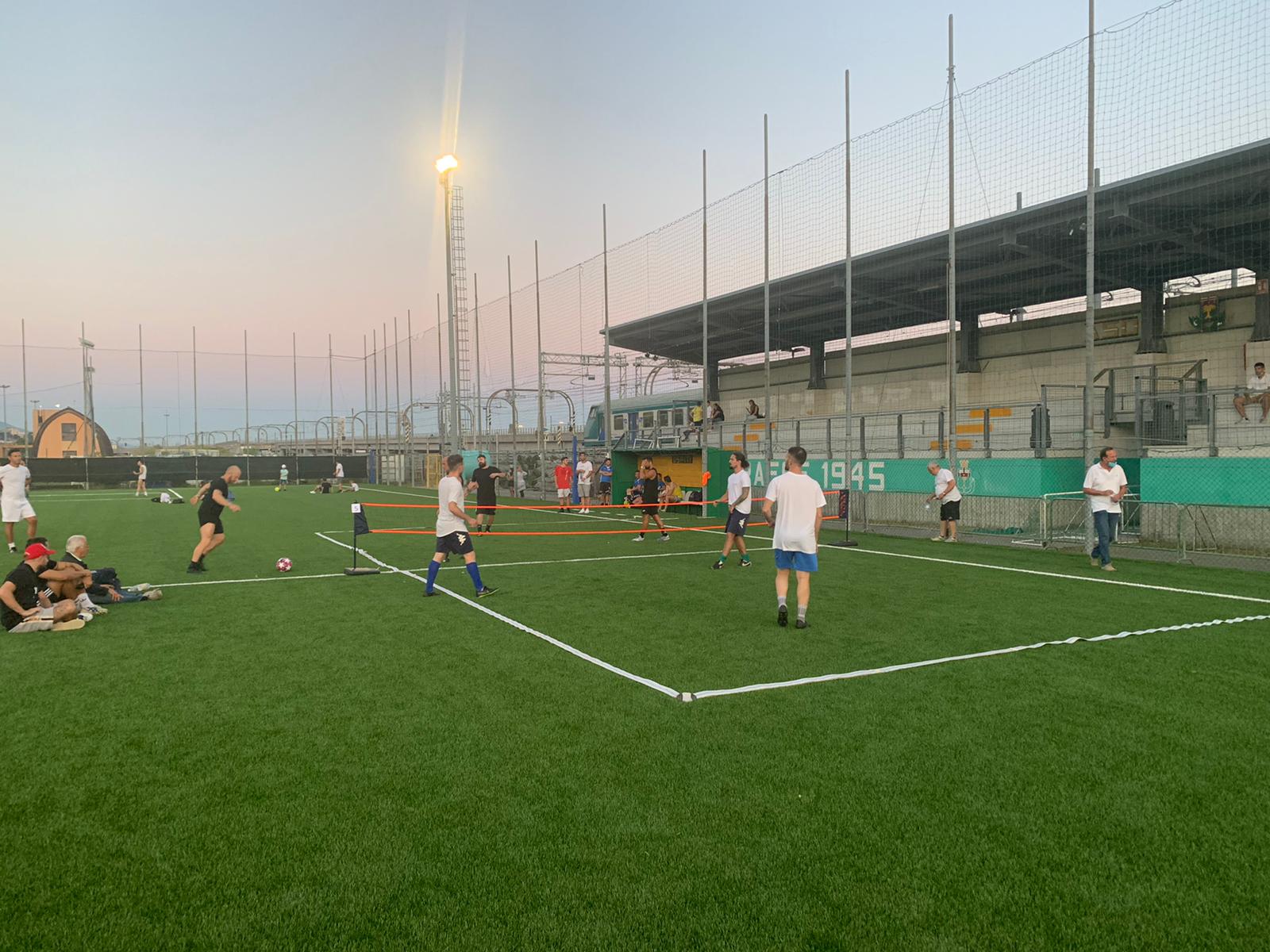 Prà, grande successo per il Torneo di calcio tennis