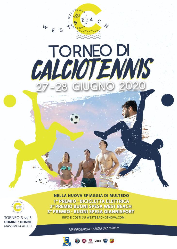 WESTBEACH: torneo calciotennis