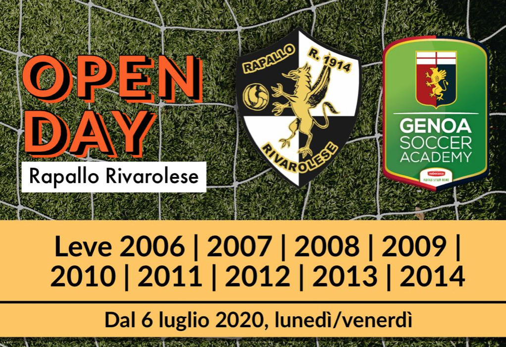 Rapallo Rivarolese: lunedì partono gli Open Day al Torbella