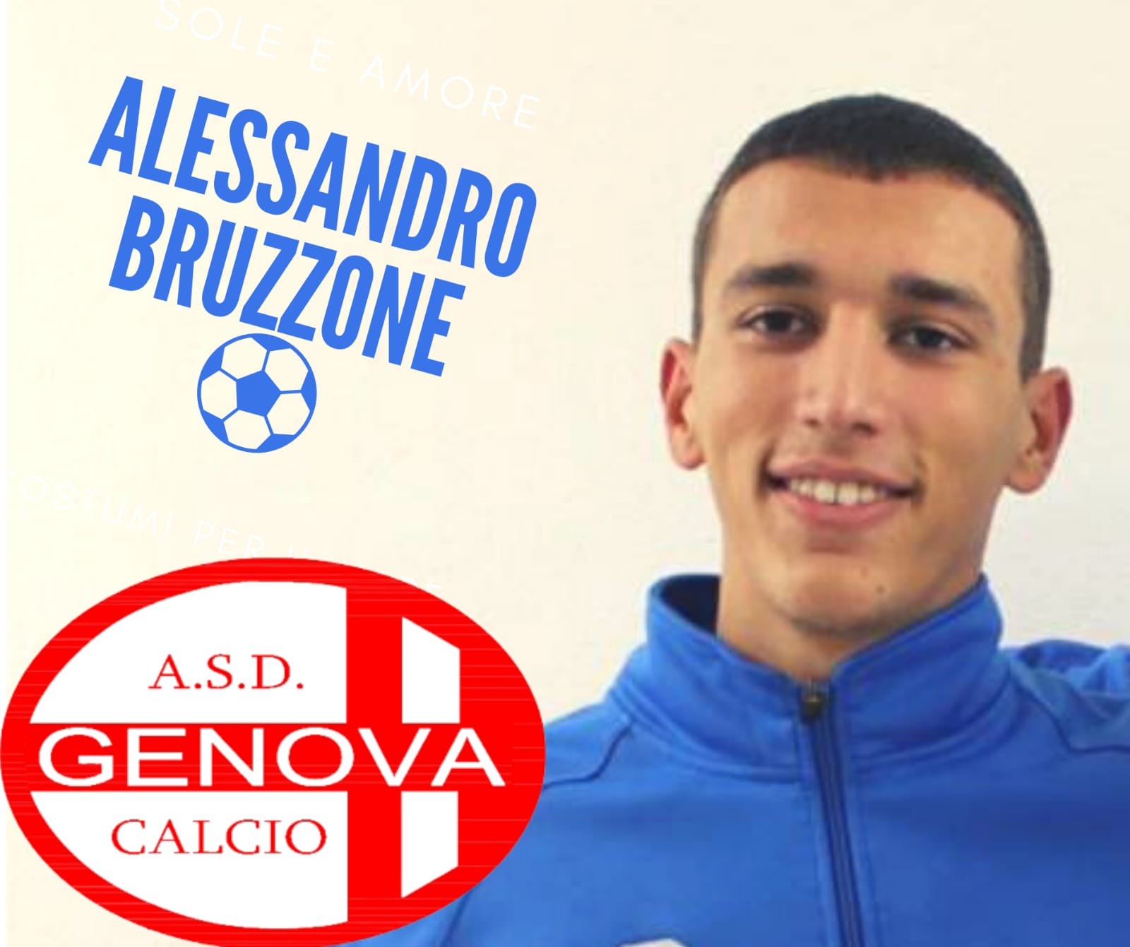 Genova Calcio, rinforzo a centrocampo: arriva Bruzzone
