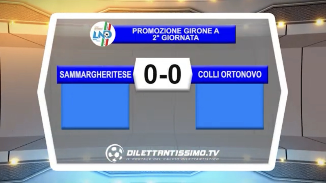 sammargheritese-colli ortonovo 0-0