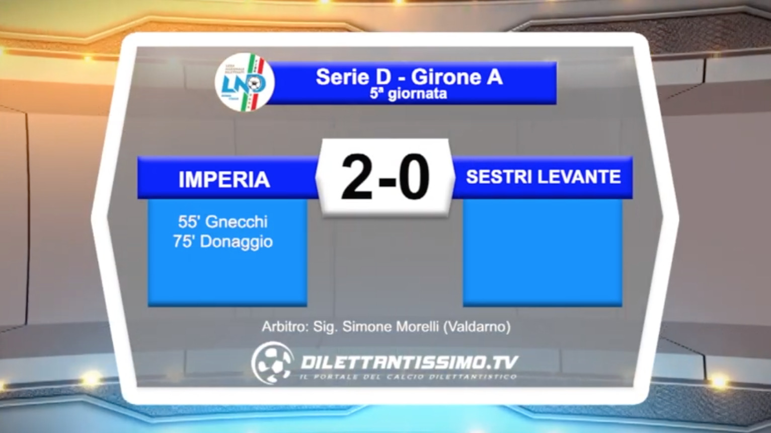 VIDEO – IMPERIA – SESTRI LEVANTE 2-0: le immagini del match e le interviste