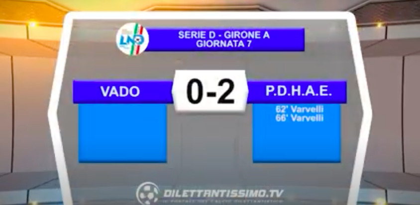 VIDEO| VADO-PONTDONNAZ 0-2: LE IMMAGINI DEL MATCH E LE INTERVISTE