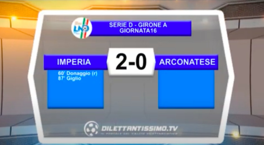 VIDEO|IMPERIA-ARCONATESE 2-0: LE IMMAGINI DEL MATCH E LE INTERVISTE