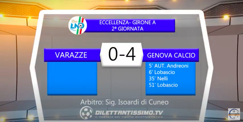 VIDEO|VARAZZE-GENOVA CALCIO 0-4: LE IMMAGINI DEL MATCH E LE INTERVISTE