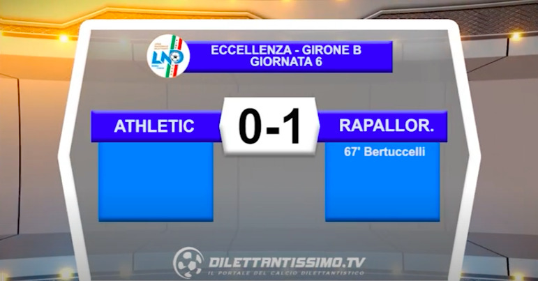 VIDEO| ATHLETIC CLUB-RAPALLO RIVAROLESE 0-1: LE IMMAGINI DEL MATCH E LE INTERVISTE