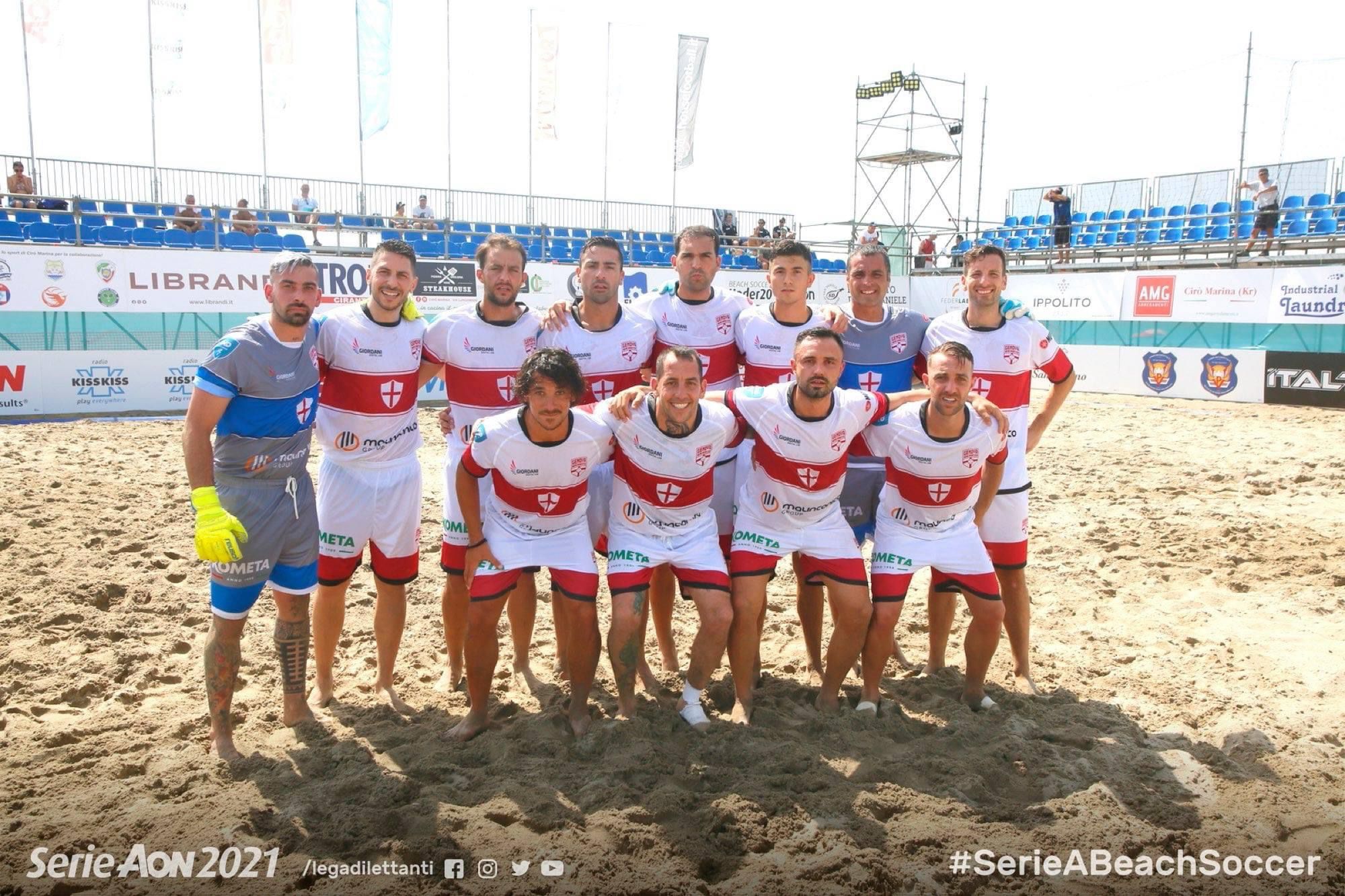 Genova Beach Soccer: il commento di Giovinazzo dopo la vittoria per 6-3 contro il Naxos