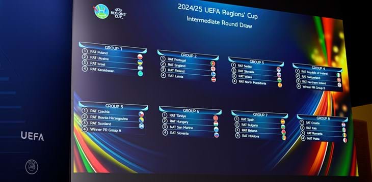 La Liguria rappresenterà l’Italia alla Uefa Region’s Cup 2024/25